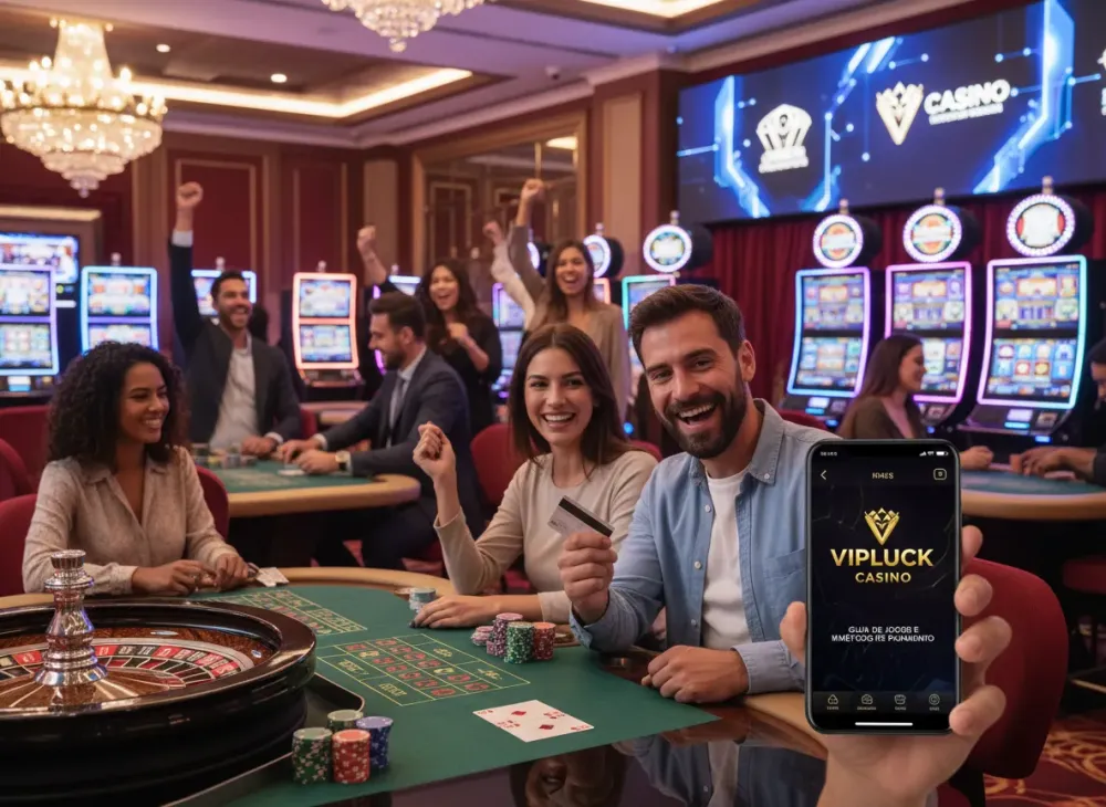 Vipluck casino guia de jogos e métodos de pagamento
